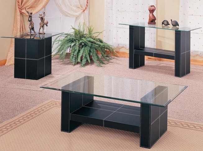 Beautiful Glass Top End Tables Collections