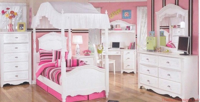 Girls Canopy Bed Sets