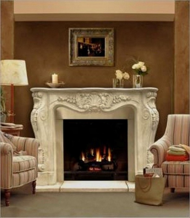 How To Clean Limestone Fireplace Surround