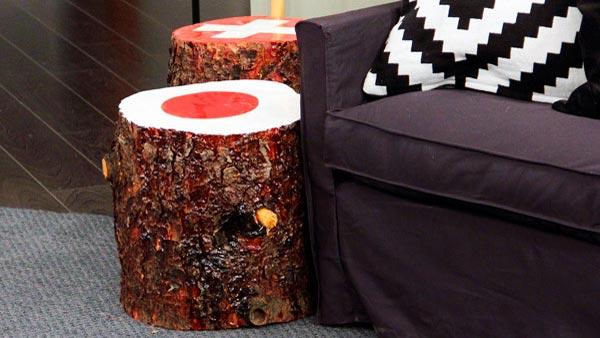 Homemade end table 2