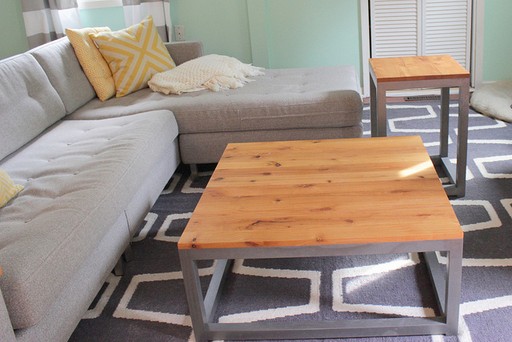 Homemade end table 3