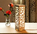 Rustic bedside table lamps