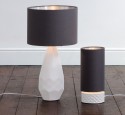 Bedside table lamps white
