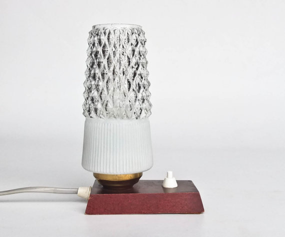 Retro bedside table lamps