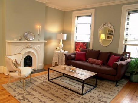 Living room makeover on a budget