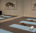 Wall mirrors for yoga studio