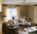 Living room arrangements with fireplace