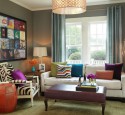 Small white table lamps