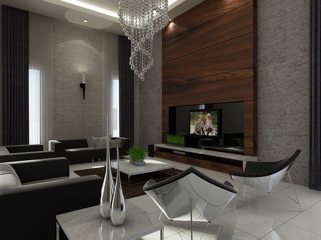 Wall designs for living room
