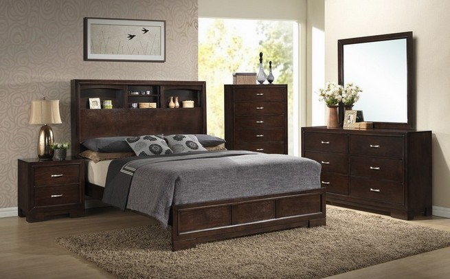 Luxury and comfort of queen bedroom sets