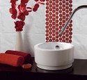 Bathroom wall art black and white