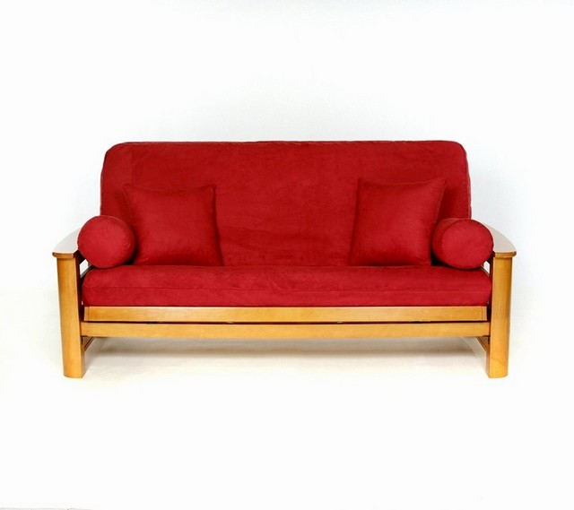 Futon covers red