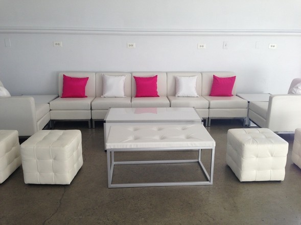 Modern outdoor furniture rental