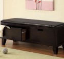 Storage bench with drawers