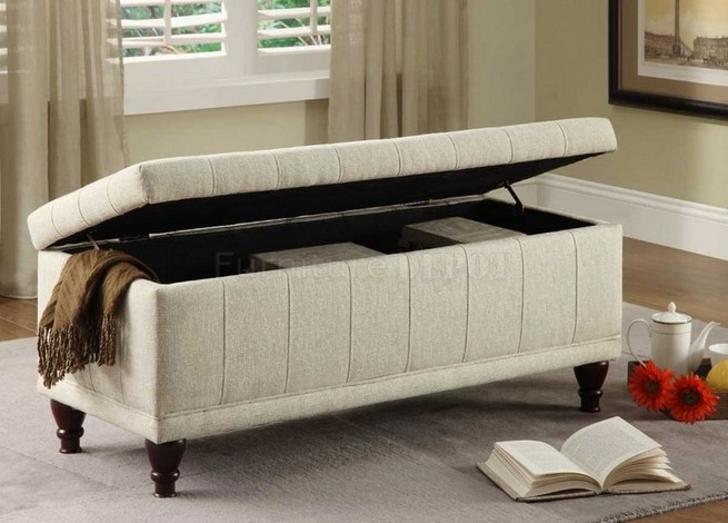 Storage bench for bedroom