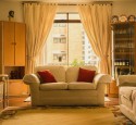 Light curtains for living room
