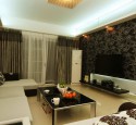 Feature wall ideas living room wallpaper
