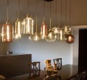 Pendant lighting fixtures for dining room