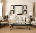 Framed mirrors for living room