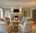 Arranging living room furniture with tv