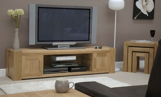 Large tv stands with storage