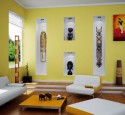 Wall accessories for living room