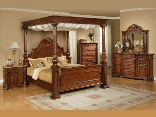 Elegant queen bedroom sets