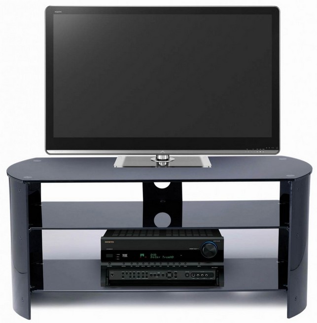 Large glass tv stands