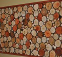 Wood wall art for outdoors