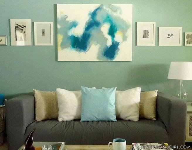 Living room makeover diy