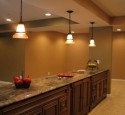 Basement ideas with exposed ceiling
