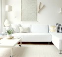 Living room furniture white