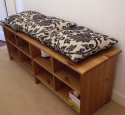 Storage bench wood