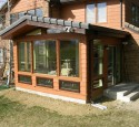 Rustic sunroom additions