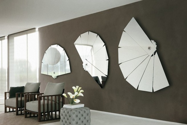 Wall mirrors modern
