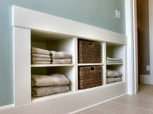 Storage chests with baskets