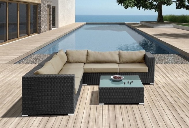 Patio sectional sale