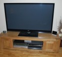 Large tv stands oak