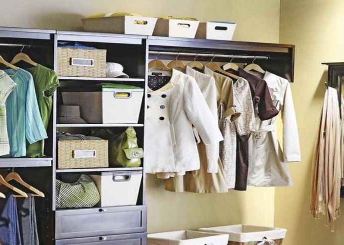 Portable wardrobe in your home