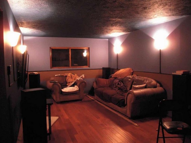 Basement lighting plan