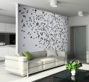Feature wall ideas living room with fireplace
