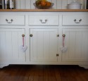 White dressers with mirror