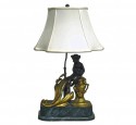 Antique bronze floor lamps