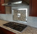 Kitchen backsplash tile installation