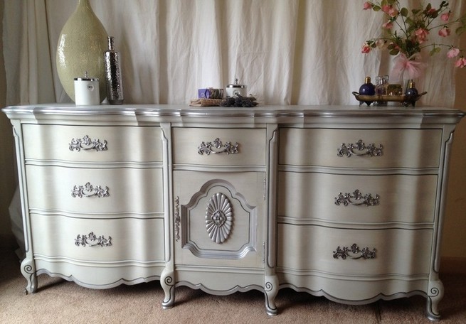 Painting dressers gray