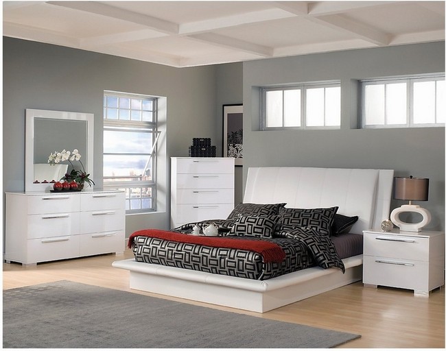 Queen bedroom sets white