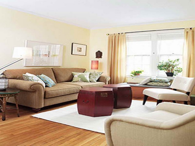 Living room makeover before and after