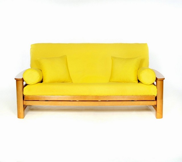 Futon covers yellow