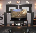 Tv stands with large center channel