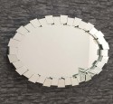 Framed glass mirrors